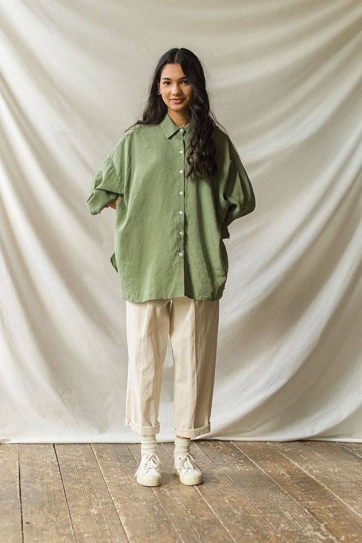 Chemise en lin Européen