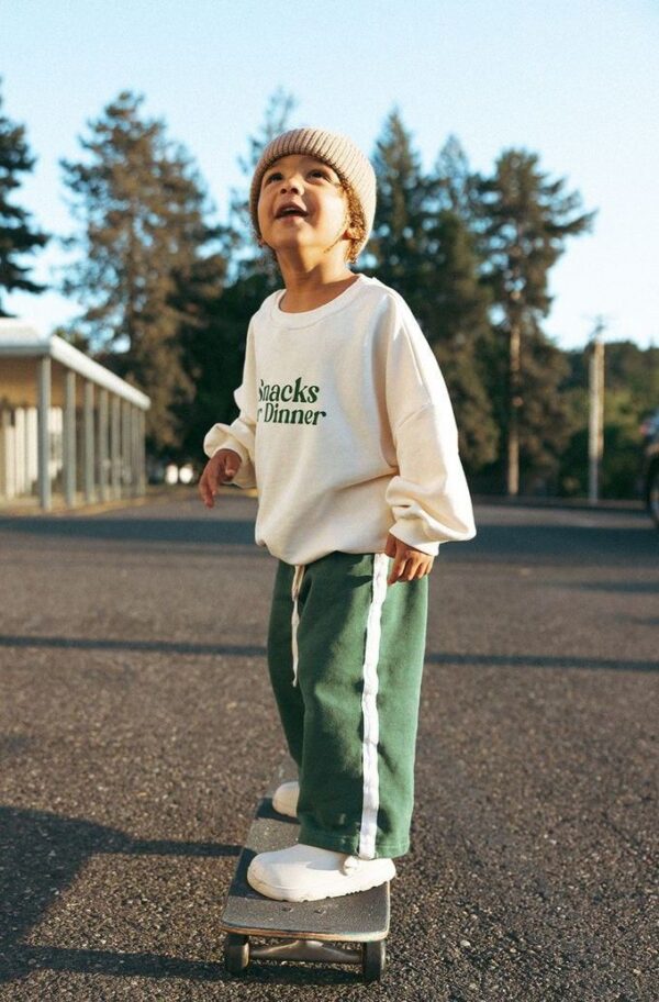 Sweat en molleton crème Sweat en molleton crème